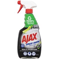 Ajax Spray n' Wipe Multi-Purpose Surface Spray Charcoal & Lime 475mL