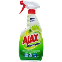 Ajax Spray'n'Wipe Kitchen Multipurpose Spray Baking Soda & Citrus 500mL