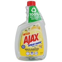 Ajax Multi Purpose Spray & Wipe Refill Lemon Citrus 750mL