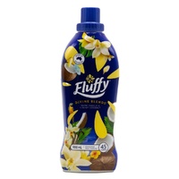 Fluffy Divine Blends Concentrated Fabric Conditioner Warm Vanilla and Creamy Coconut 900mL