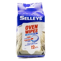 Selleys Oven Wipes Everyday Cleaning Solution Pack of 12's
