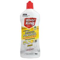  White King Power Clean Bathroom Gel Lemon 750mL