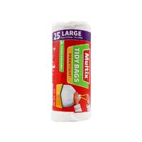 Multix Tidy Bags Drawtight Large - 71cm x 59cm 34L Pack of 25's
