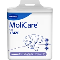 MoliCare Slip Plus Size 2X-Large / 3X-Large 8D 3400mL (175-245cm) Pack of 14