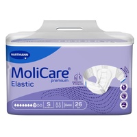 Molicare Premium Elastic 8D Small (70 - 90cm, 2356mL) 26's