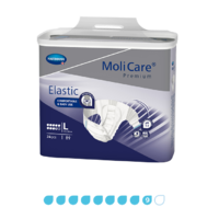 Molicare Premium Elastic 9D Large (115 - 145cm, 3856mL) 24's