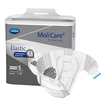 Molicare Premium Elastic 10D Small (70 - 90cm, 2364mL) 22's