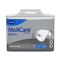 Molicare Premium Elastic 10D Medium (85 - 120cm, 3700mL) 14's