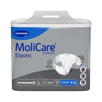 Molicare Premium Elastic 10D Large (115 - 145cm, 3894mL) (4 x 14) Carton of 56's