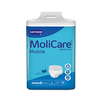 MoliCare Premium Mobile 6D Large (100 - 150cm, 1800mL) 14's