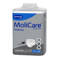 MoliCare Mobile Premium 10D Pull-Ups Large (100 - 150cm, 2616mL)( 4x14) Carton of 56's