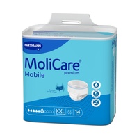 Molicare Premium Mobile 6 Drops XXL Waist 150-203cm Pack of 14's