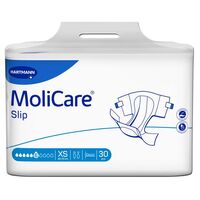 Molicare Slip Extra Small 6D (40-70cm) 1367mL Pack of 30's