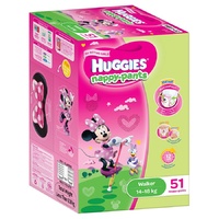 Huggies Ultimate Nappy Pants Size 5 Girl 14-18kg 51's 