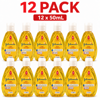 12 Pack Johnson's Baby Shampoo 50mL