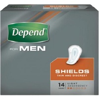 Depend Shields for Men 14's