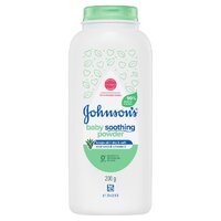 Johnson's Baby Soothing Powder Aloe Vera & Vitamin E 200g