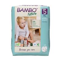 Bambo Nature Nappies Size 5 XL 12 - 18KG Pack of 22's