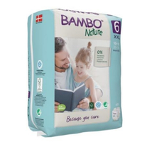 Bambo Nature Nappies Size 6 (XXL) 16+KG Pack of 20's