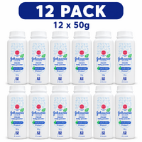 12 Pack Johnson's Baby Powder Cornstarch 50g
