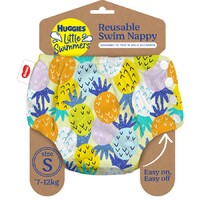 Huggies Little Swimmers Reusable Swim Nappy Pineapple Party Size S 7-12kg