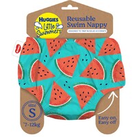 Huggies Little Swimmers Reusable Swim Nappy Watermelon Crush Size S 7-12kg