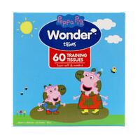 Wonder Peppa Pig Training Tissues 3ply 60 Sheet Box