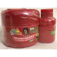 Sofn'Free n'Pretty Avo & Honey Relaxer Regular 250mL + Neutralising Conditioning Shampoo for Girls 60mL