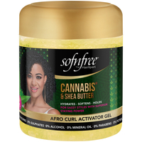 Sofn'Free Cannabis & Shea Butter Afro Curl Activator Gel 500mL (16.91oz)