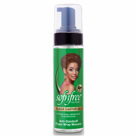 Sofn’free Black Castor Oil Anti-Dandruff Foam Wrap Mousse 200mL (6.67oz)