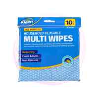 Wipes All Purpose 30cm x 30cm Pack of 10's