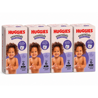 Huggies Essentials Size 6  Quality Nappy Pants 15+ KG (4 x 24) Carton of 96's
