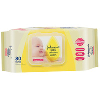 Johnson's Baby Skincare Wipes 80's