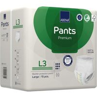 Abena Pants Premium L3 Large  8D (100-140cm) Unisex 2400ml Pack of 15's