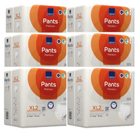 Abena Pants Premium XL2 X-Large 7D (130-170cm) Unisex 2600mL (6x16) Carton of 96