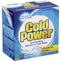 Cold Power Laundry Powder for Front & Top Loader 2kg