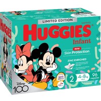 Huggies Infant Nappies Size 2 (4-8kg) Pack of 96's