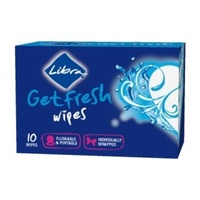 Libra Get Fresh Wipes 10's