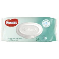 Huggies Wipes Unscented Refill  80's