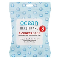 Ocean Sickness Bags Pack of 3's