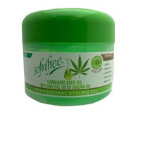 Softn'free Cannabis Seed Oil Styling Gel with Argan Oil 250mL
