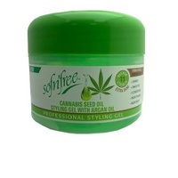 Sofn'free Cannabis Seed Oil Styling Gel with Argan Oil 250mL