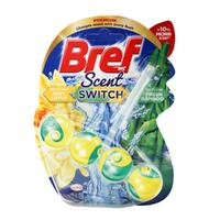 Bref Toilet Cage Scent Switch When Dry Soft Lotus on Flush Fresh Bamboo 50g 