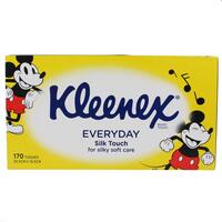 Kleenex Facial Tissues Everyday Silk Touch Mickey 170 Sheets