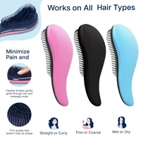Swosh Detangling Brush – Assorted Colours (White, Pink, Black, Blue)