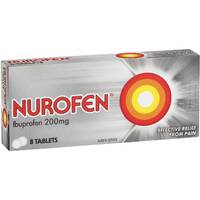 Nurofen Pain Relief Tablets Pack of 8's