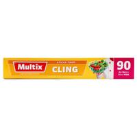 Multix Cling Wrap Sticks Tight 90m x 33cm Wide