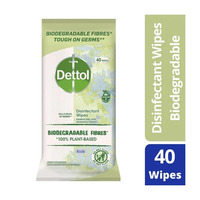 Dettol Biodegradable Disinfectant Wipes Pack of 40's