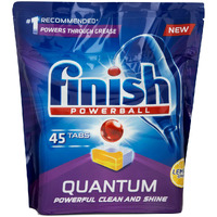 Finish Powerball Quantum Dishwasher Tablets Lemon Pack of 45's