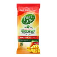 Pine O Cleen Disinfectant Multipurpose Wipes Mango Pack of 120's
